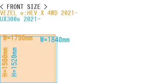 #VEZEL e:HEV X 4WD 2021- + UX300e 2021-